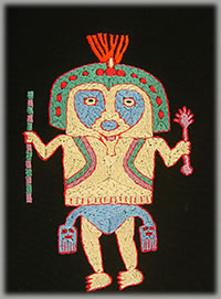 日本刺繍　インカ